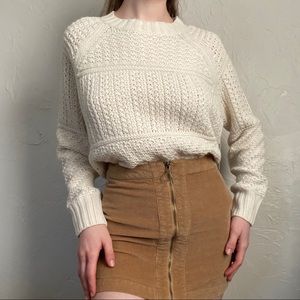 Knit sweater